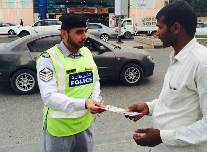 ajman traffic fines